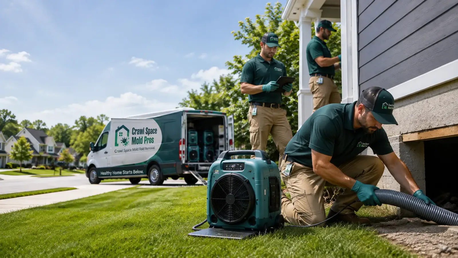 Crawl Space Mold Removal in Hillsboro, OH
